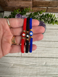 Evil Eye Pull Bracelet