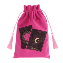 Load image into Gallery viewer, Velvet Tarot Card Pouch