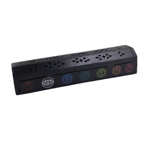 Chakra Incense Box (Black)