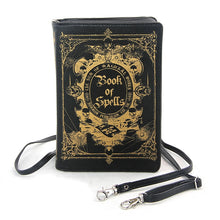 Load image into Gallery viewer, Book Of Spells Clutch/Crossbody Bag