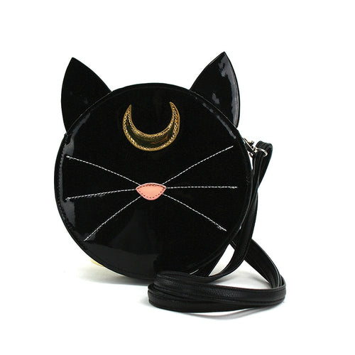 Mythical Black Cat Crossbody Bag