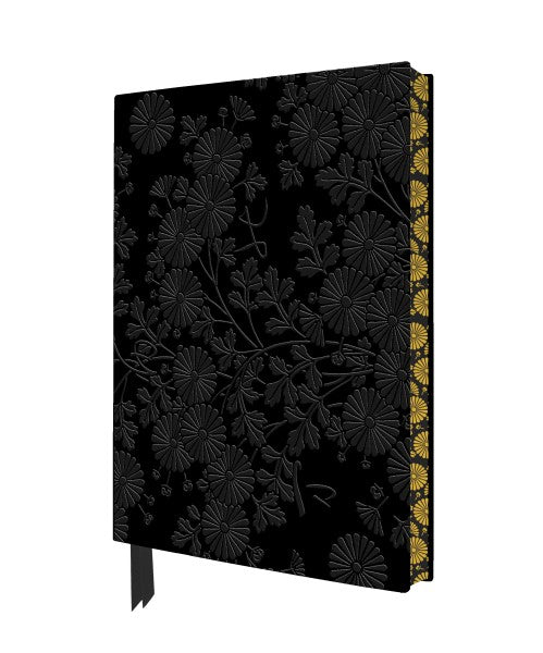 Black Floral Journal