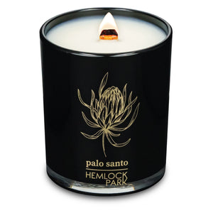 Palo Santo Black and Gold Candle