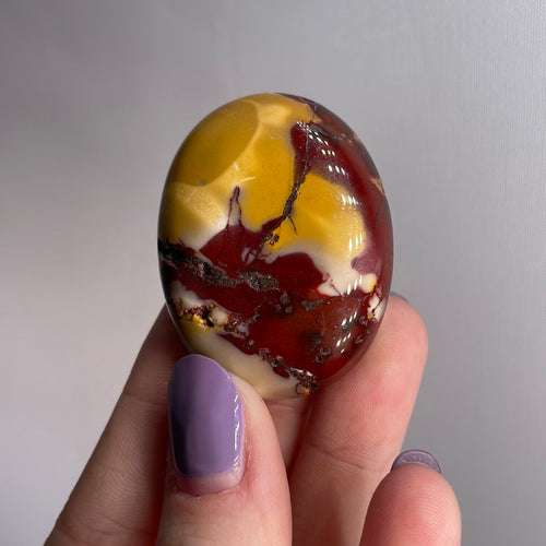 Mookaite Palm Stone