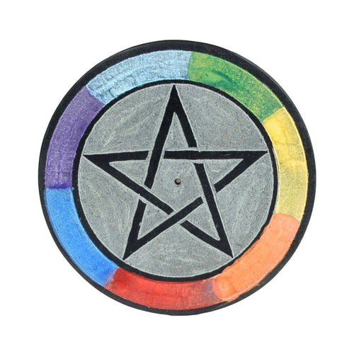 Pentacle Incense Burner