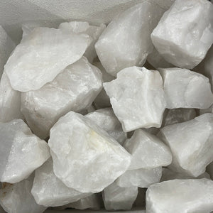 Raw Snow Quartz