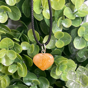 Golden Healer Heart Necklace