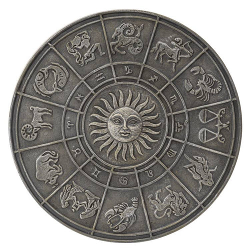 Zodiac Wheel Wall Plaque