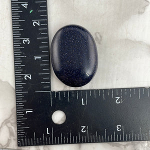 Blue Goldstone Palm Stone