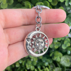 Sun & Moon Keychain