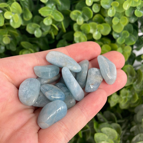 Tumbled Aquamarine