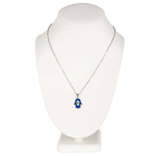 Load image into Gallery viewer, Evil Eye Hamsa Necklace
