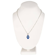Load image into Gallery viewer, Evil Eye Hamsa Necklace