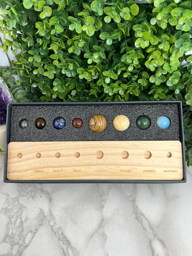 Solar System Crystal Sphere Box Set
