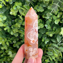 Load image into Gallery viewer, Flower Agate &amp; Carnelian Tower