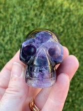 Load image into Gallery viewer, Amethyst Crystal Skull