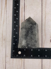 Load image into Gallery viewer, Black Tourmaline &amp; Quartz Crystal Tower | Crystal Healing Generator Points