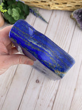 Load image into Gallery viewer, Lapis Lazuli Crystal Slab Freeform | Over 6 Pounds!!