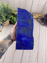 Load image into Gallery viewer, Lapis Lazuli Crystal Slab Freeform | Over 6 Pounds!!