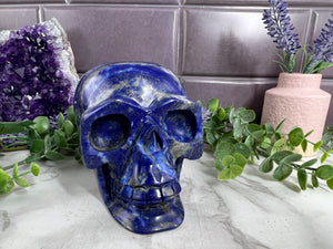 Lapis Lazuli Skull