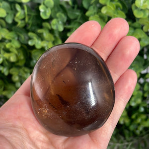 Smoky Quartz Palm Stone