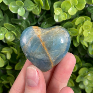 Blue Onyx Heart