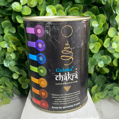 Chakra Back Flow Incense Cones
