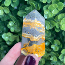 Load image into Gallery viewer, Bumblebee Jasper Obelisk