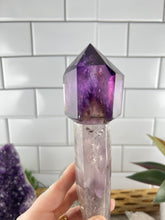 Load image into Gallery viewer, Smoky Ametrine Phantom Scepter