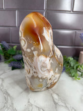 Load image into Gallery viewer, Flower Agate Carnelian Freeform