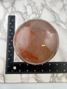 Fire Quartz Sphere