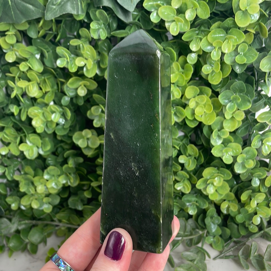 Nephrite Jade Obelisk