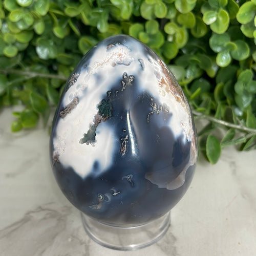 Orca/Moss Agate Egg