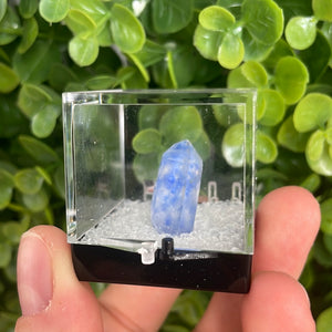 Dumortierite In Quartz Mineral Box