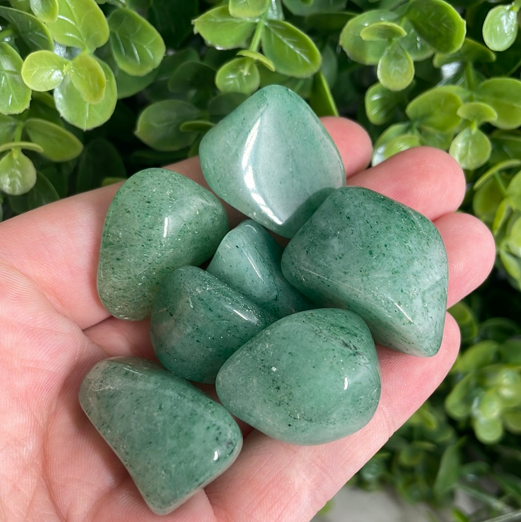 Green Aventurine Tumbled Stone (1) | Green Crystals Stones Rocks & Minerals