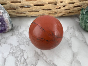 Red Jasper Sphere