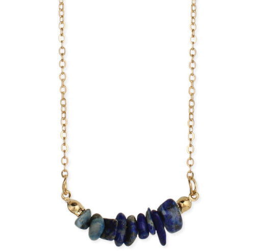 Lapis Lazuli Chip Necklace