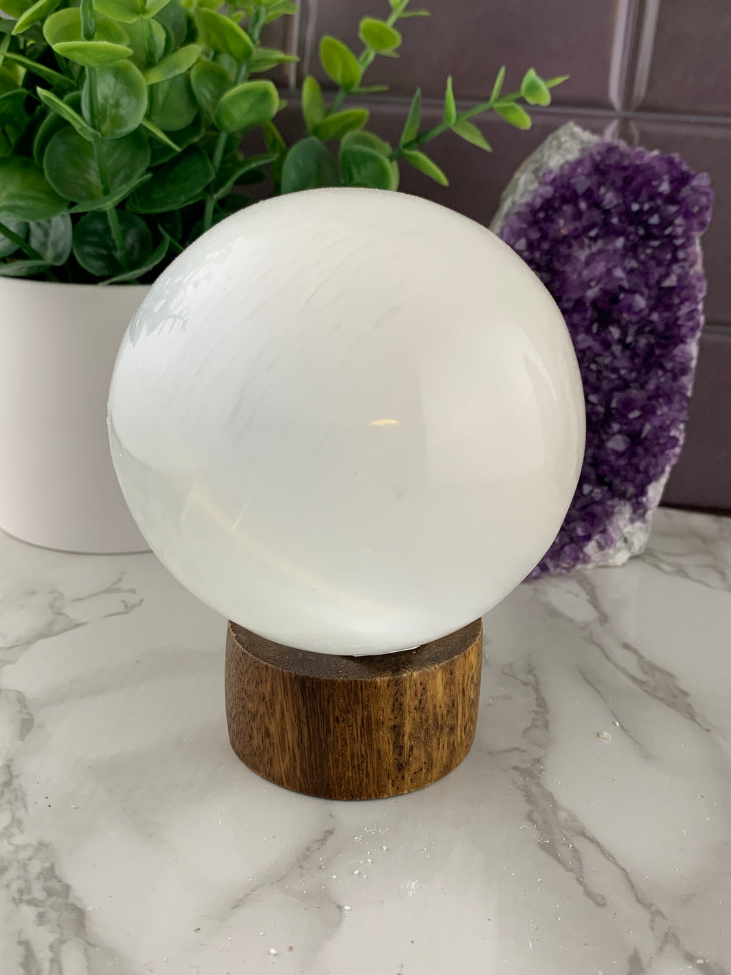 Selenite Sphere