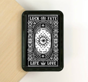 Luck Fate Life Love Trinket Tray