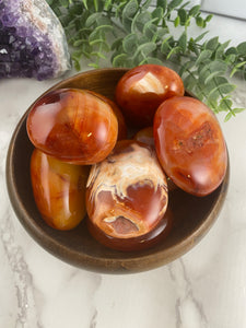 Carnelian Palm Stone (1)