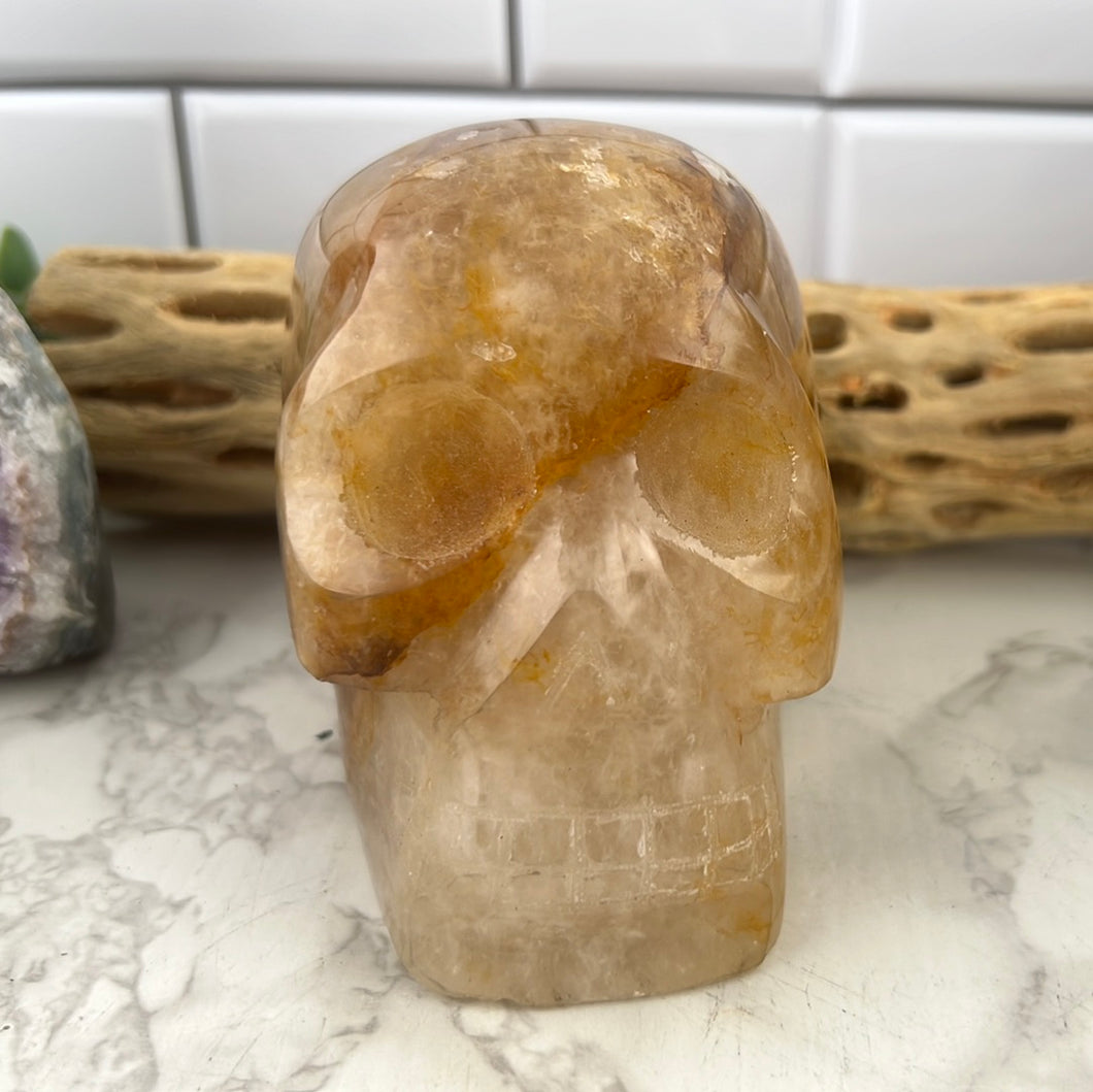 Golden Healer Skull