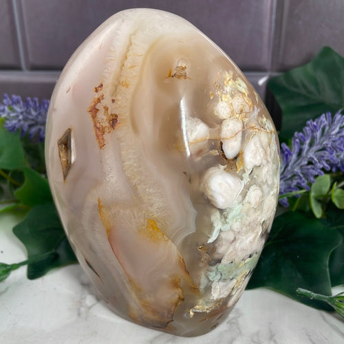 Flower Agate Freeform