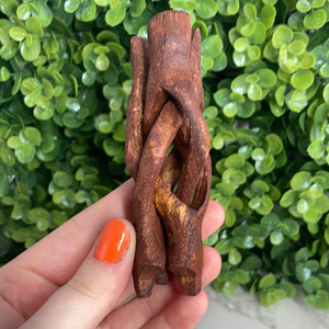 Wooden Tripod Sphere Stand- 4/6/8 inch