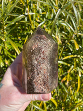 Load image into Gallery viewer, Rutilated Smoky Quartz Crystal Tower