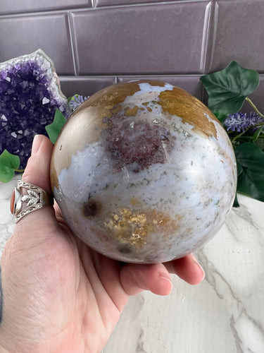 Ocean Jasper Sphere