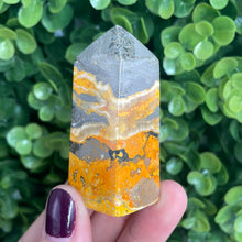 Load image into Gallery viewer, Bumblebee Jasper Obelisk