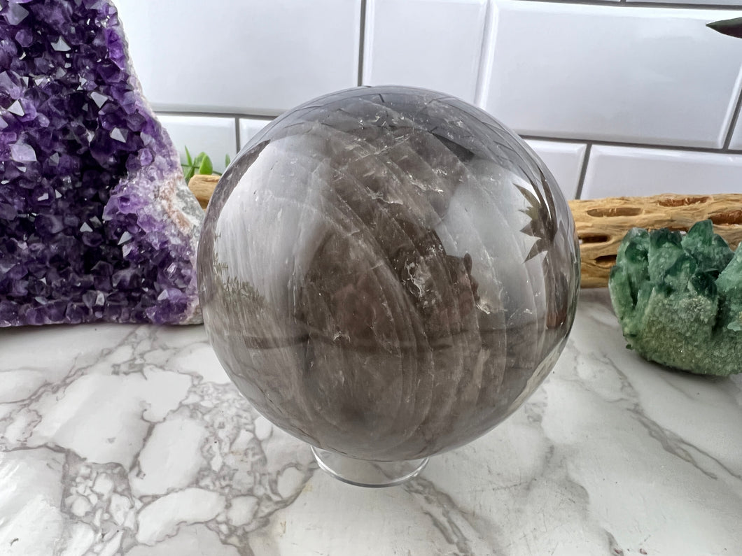 Smoky Quartz Sphere