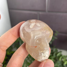 Load image into Gallery viewer, Flower Agate Skull