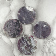 Load image into Gallery viewer, Lepidolite &amp; Pink Tourmaline Disc