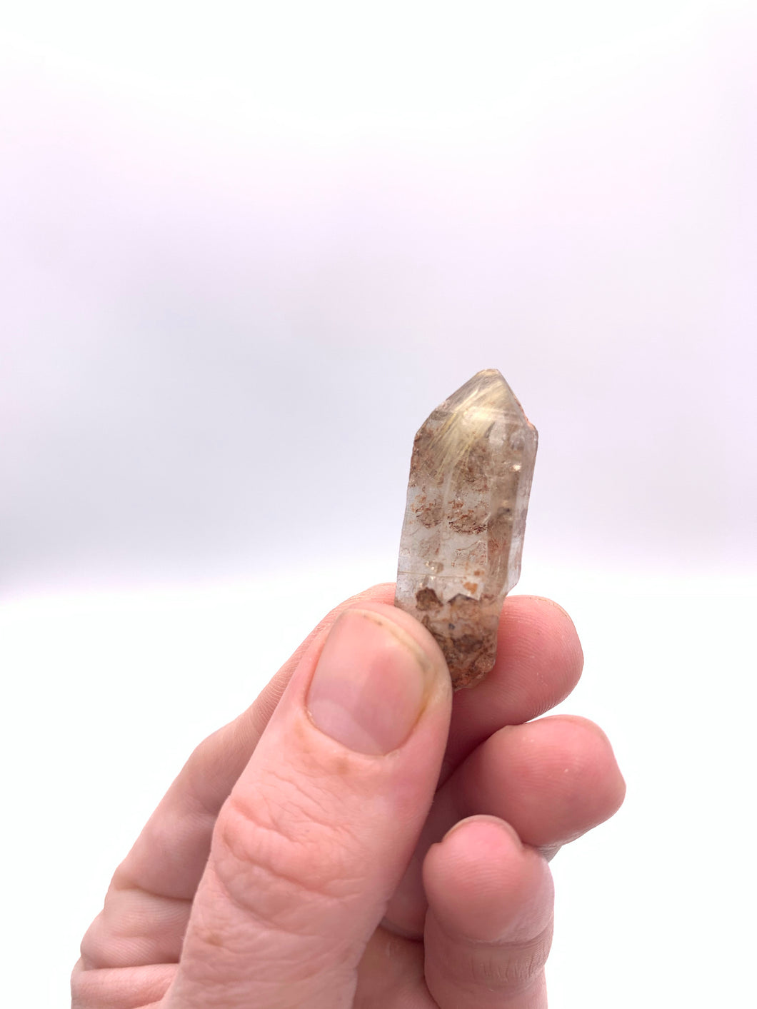 Rutilated Quartz Point
